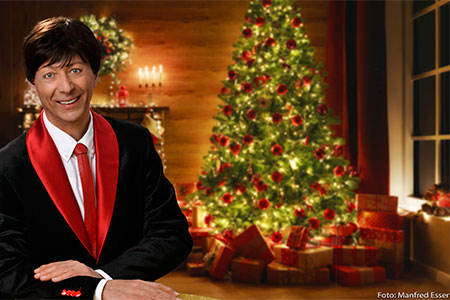 Weihnachten mit Teddy Herz