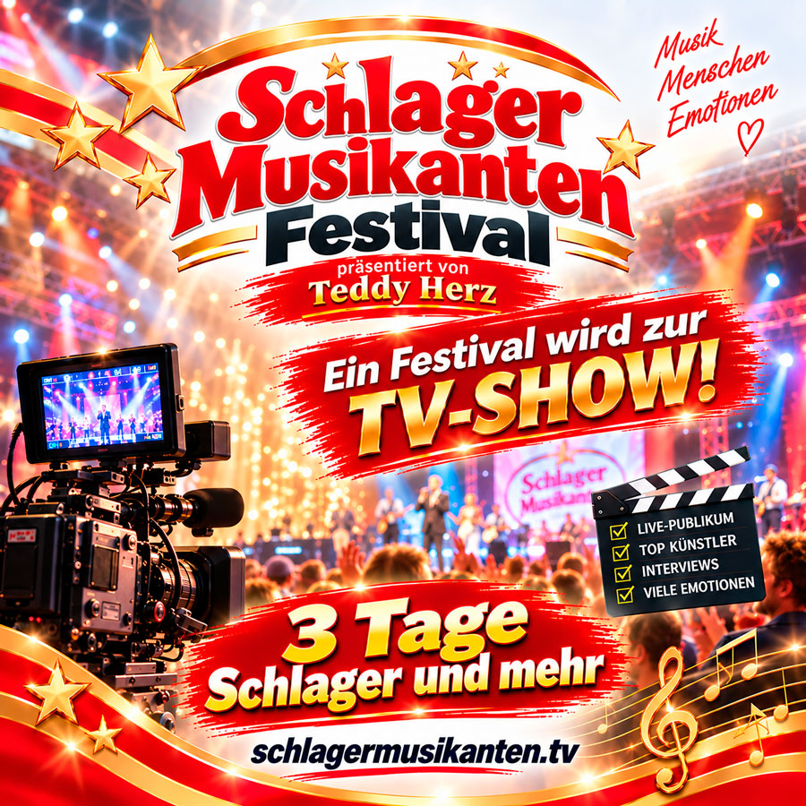 Schlager Musikanten Festival - Jetzt vormerken!